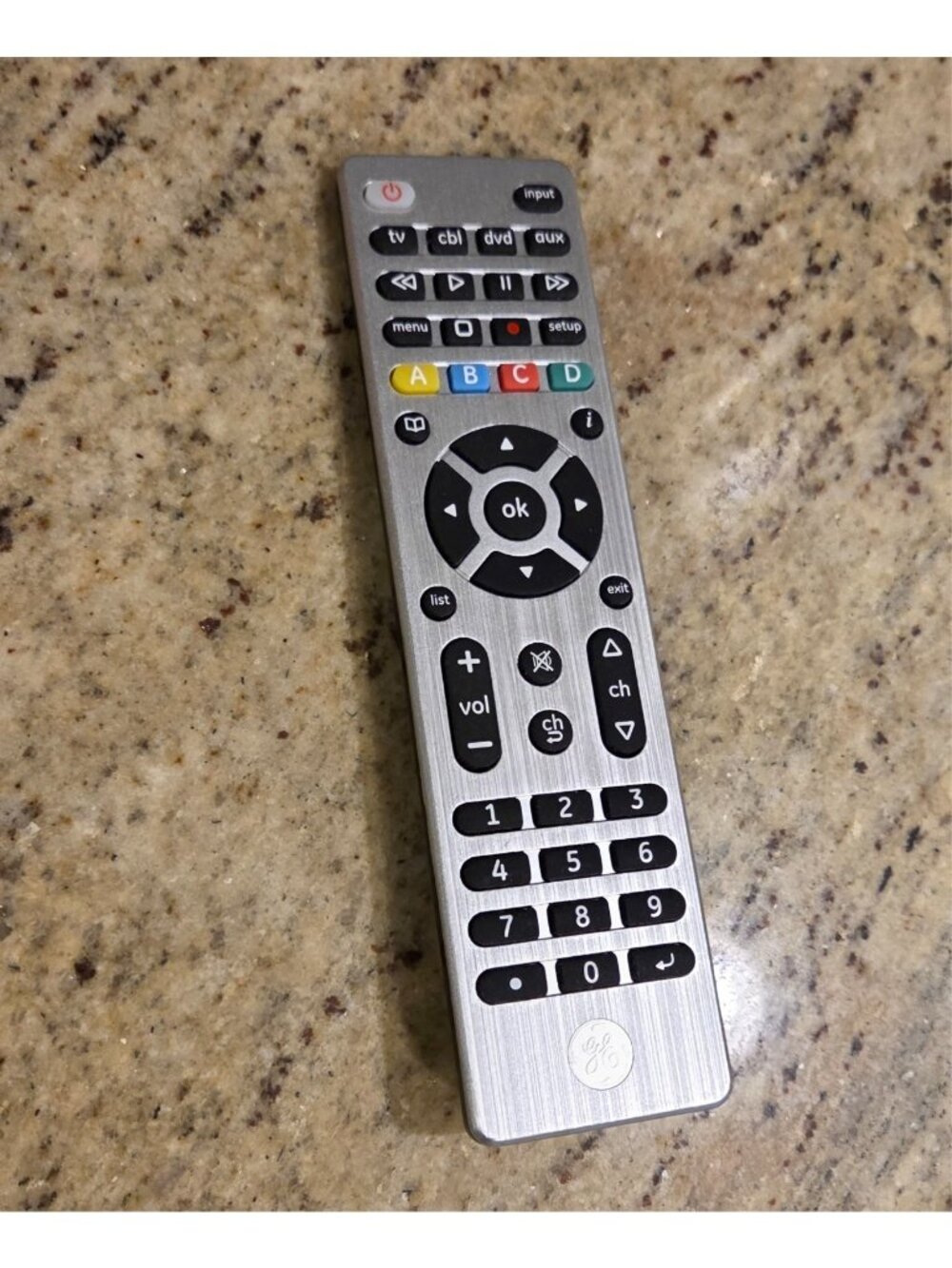 GE 7252 CL3 Universal Remote Control